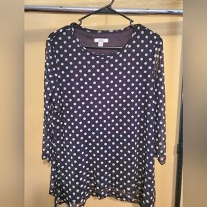 CROFT&BARROW Blouse, Size:S